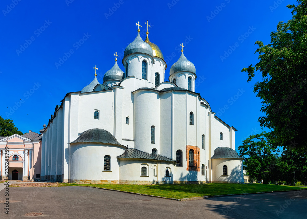 Cathedral of St Sophia at Kremlin Veliky Novgorod