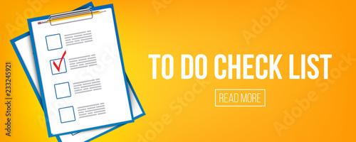 Creative vector illustration of to do check list ticks,clipboard on background. Art design planning to-do things, survey, exam template. Abstract concept graphic element