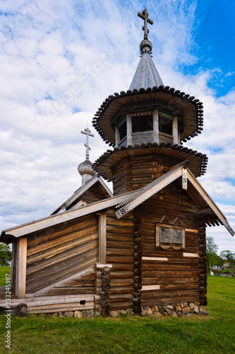 Church of Kizhi Pogost on Ladoga Lake Karelia