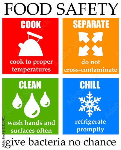 Food safety guidelines photo