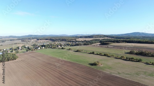 Landscape with village