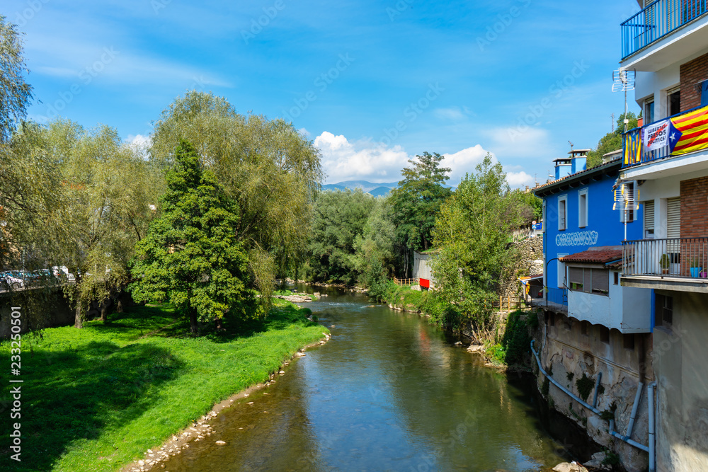 Fototapeta premium Ripoll town in Catalonia, Spain.