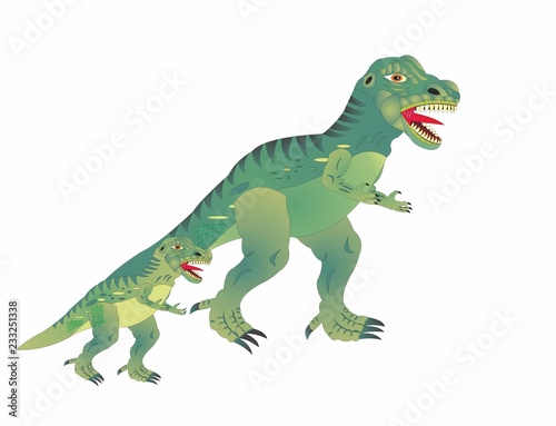 Dinosaur Terenozavr Rex № 2 © Alexander