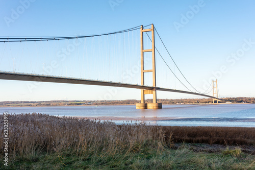 humberbridge from barton upon humber photo