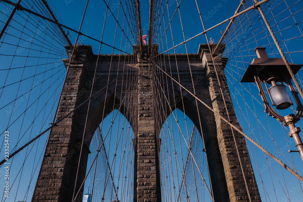 Naklejka premium Brooklyn Bridge