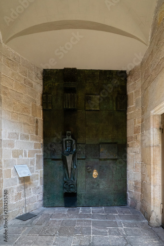 Mirador del Rei Marti in Barcelona, Spain photo