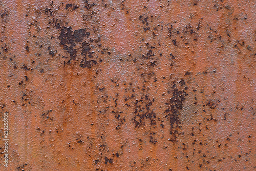 Dark worn rusty metal texture background. Iron surface rust.