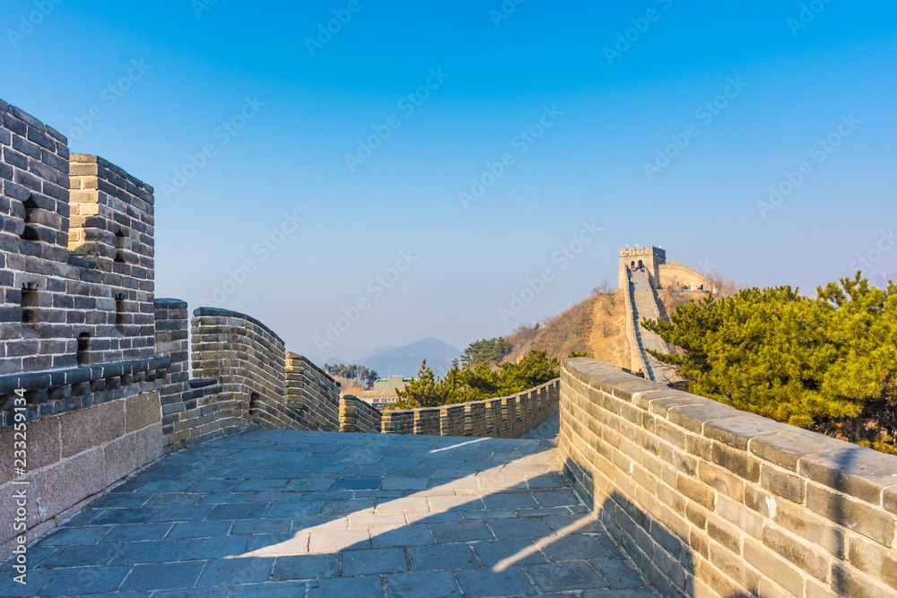 The Great Wall of China, section of Badaling, China