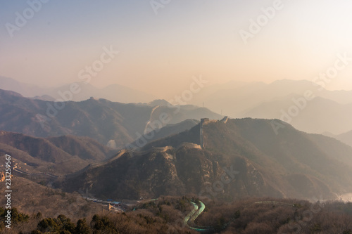 The Great Wall of China, section of Badaling, China