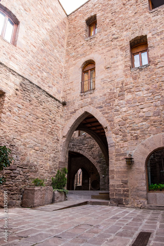 Historical Castle of Cardona in Barcelona, Catalonia. © alzamu79