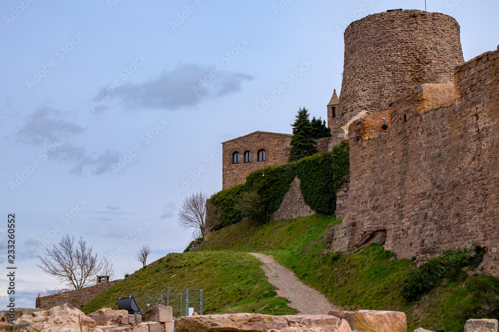 Historical Castle of Cardona in Barcelona, Catalonia. Historical Castle of Cardona in Barcelona, Catalonia.