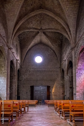 Lombard Romanesque church, Cardona in Barcelona, Catalonia.