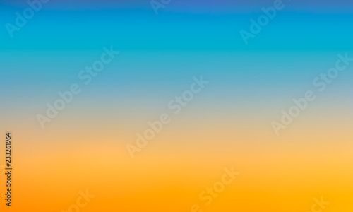 Vector gradient blurred background. Natural color.