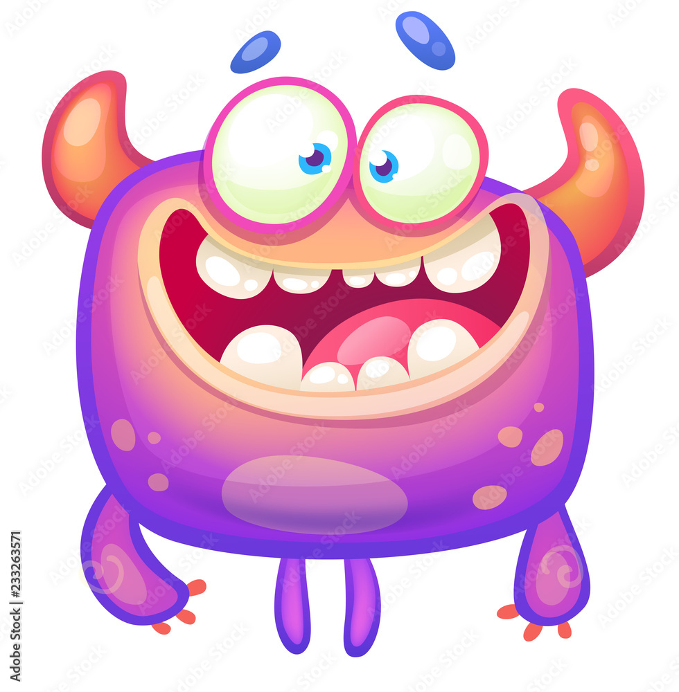 Cute funny monster Cute funny monster