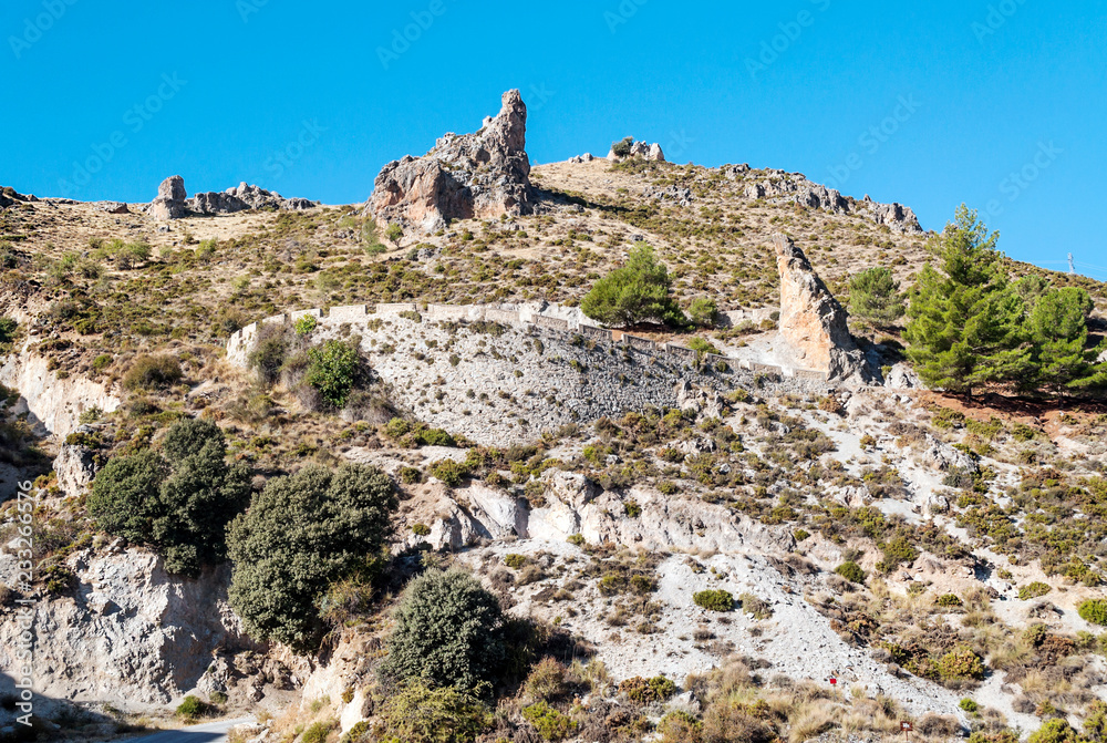 Mountains of Sierra Nevada in Spain