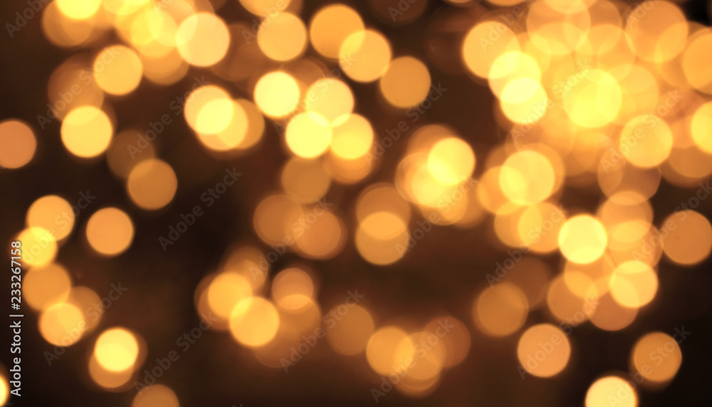 Bokeh in der Farbe Gelb Bokeh in der Farbe Gelb