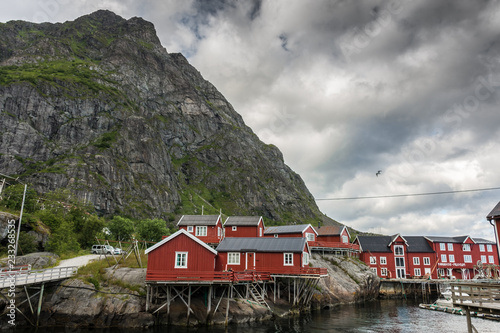 The little village of A i Lofoten, Norway