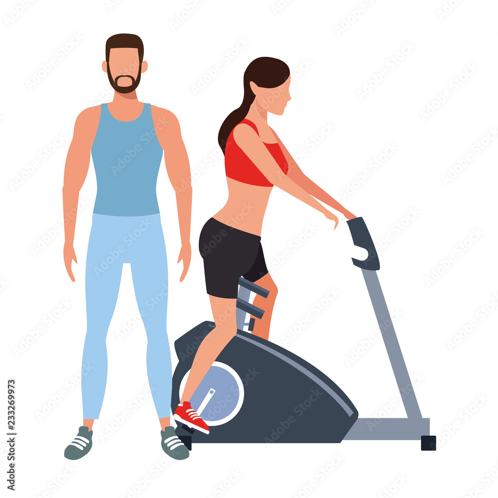 fitness couple training fitness couple training