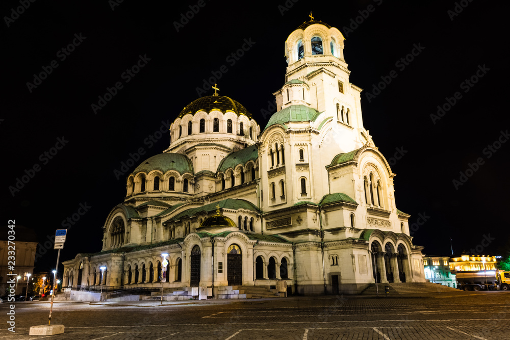 The Alexander Nevsky Orthodox Cathedral of Sofia, Bulgaria