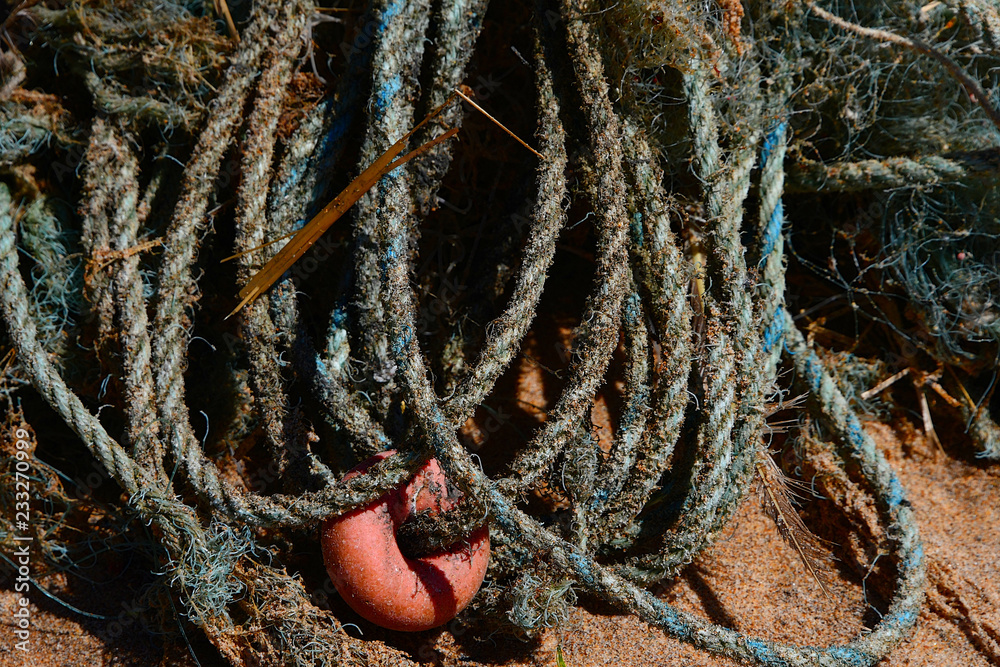 Fishing Rope Close Up