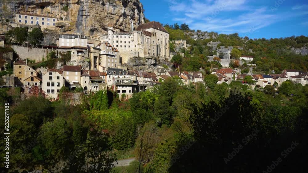 Rocamadour the small medieval town and its sanctuaries are very popular in France among tourists and pilgrims. Rocamadour the small medieval town and its sanctuaries are very popular in France among tourists and pilgrims.