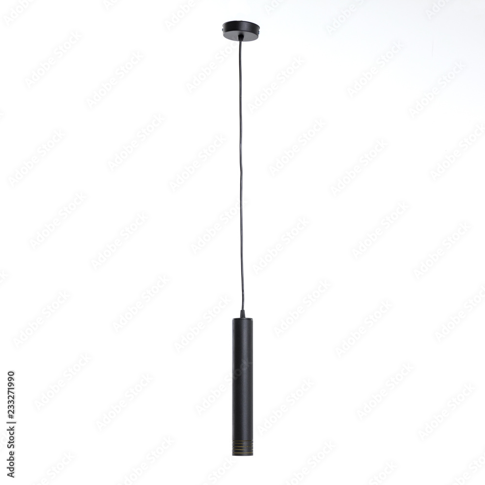 Luminaire with a non-ordinary lamp black design Luminaire with a non-ordinary lamp black design