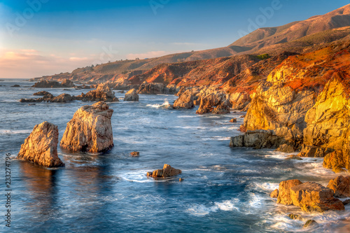Sea Waves Crash at Garrapata State Park