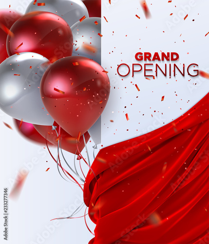 Grand Opening. Business startup open ceremony
