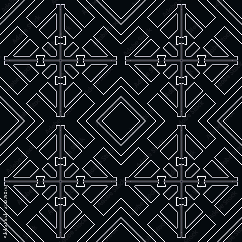 Art Deco Seamless Pattern Art Deco Seamless Pattern