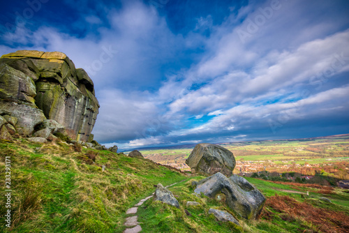 Cow and Calf Rocks, Yorkshire Dales National Park, England