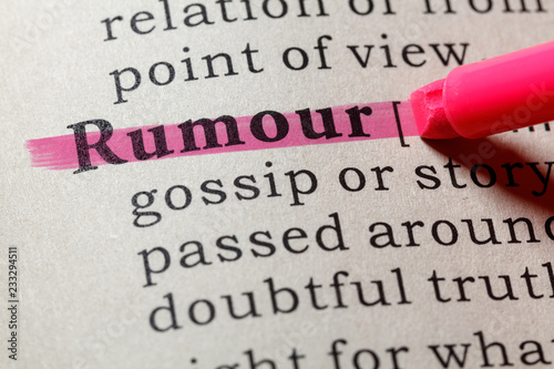 definition of rumour