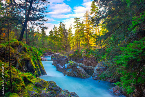 Little Qualicum Falls, a popular destination in Vancouver Island