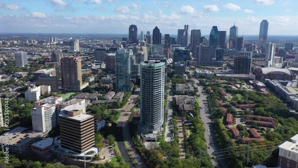 Aerial of Downtown Dallas, Texas, 2018 Aerial of Downtown Dallas, Texas, 2018