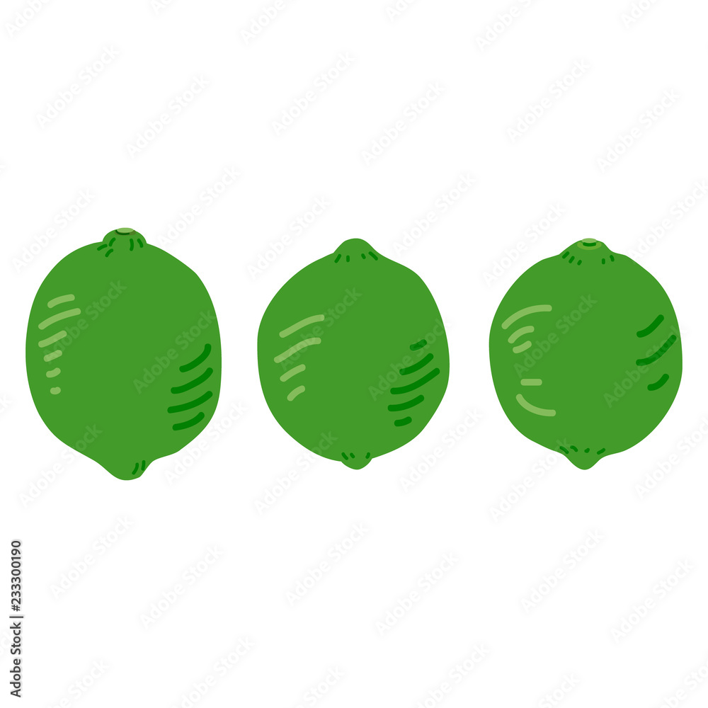 Naklejka premium ライム