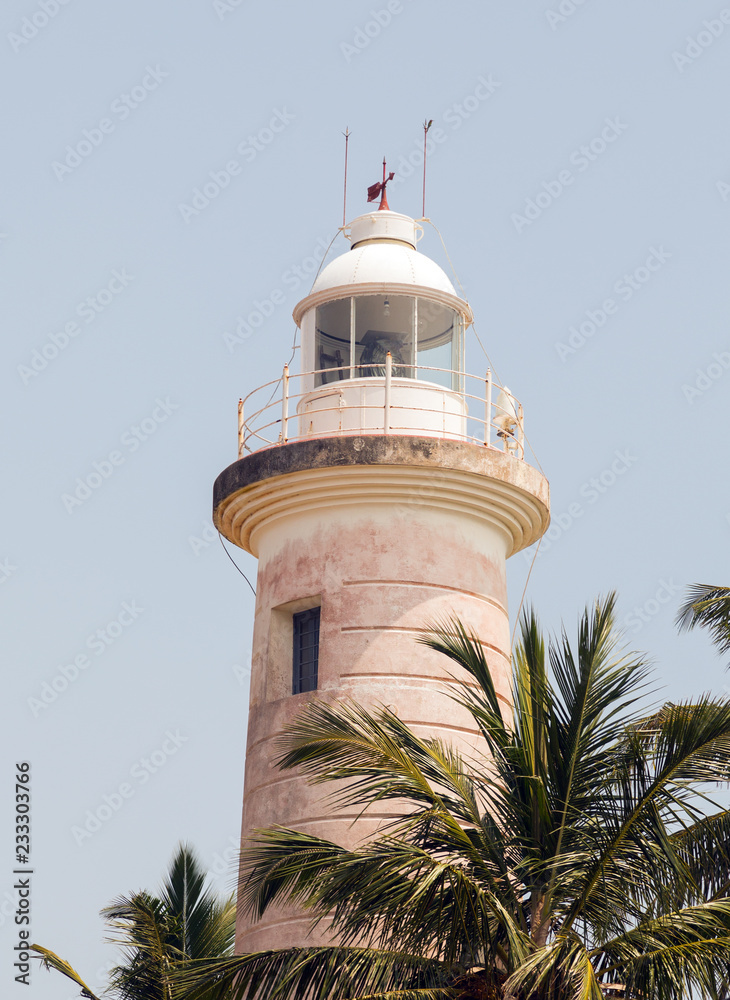 Lighthouse in Galle, Sri Lanka
