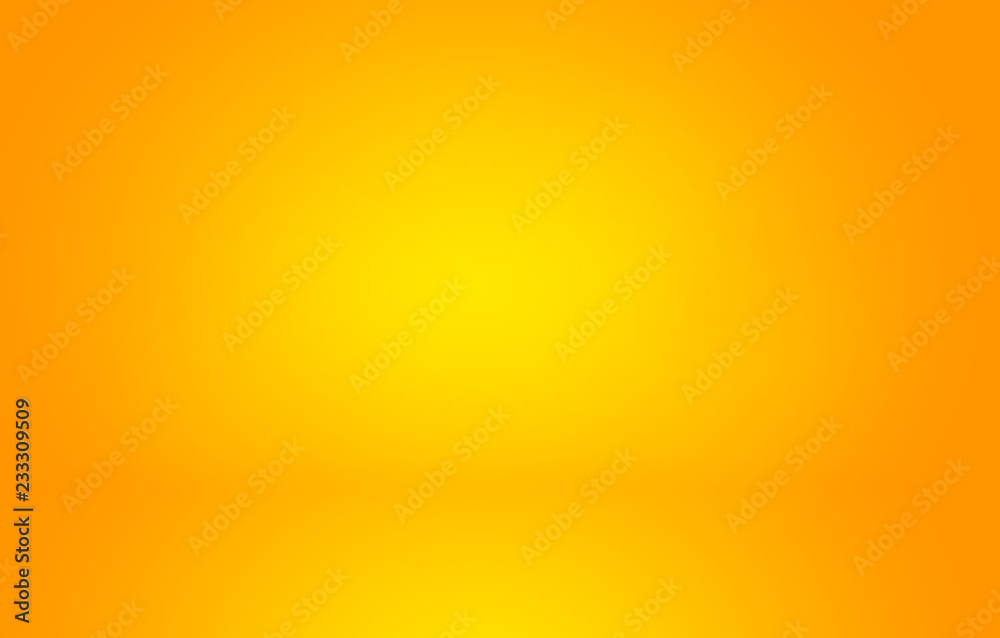 Yellow gradient blurred abstract background