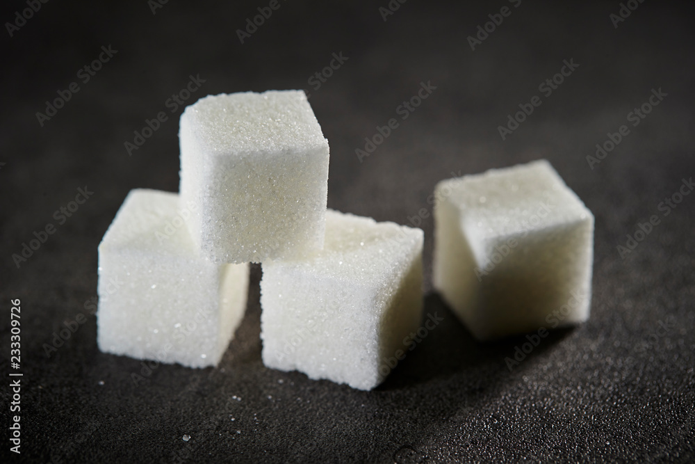 Sugar cubes background Sugar cubes background