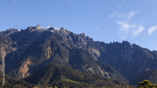 Mount Kinabalu view form Dream World Resort, Kundasang, Sabah, Borneo