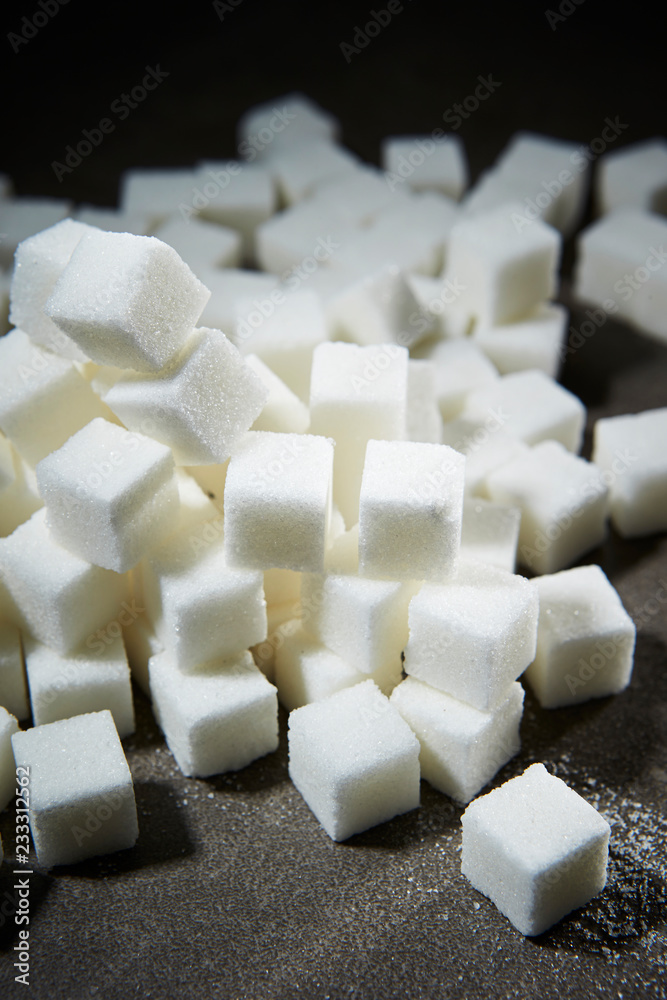 Sugar cubes background Sugar cubes background