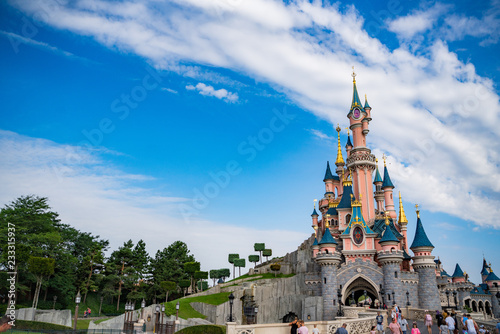 Canvastavla Disneyland paris castle
