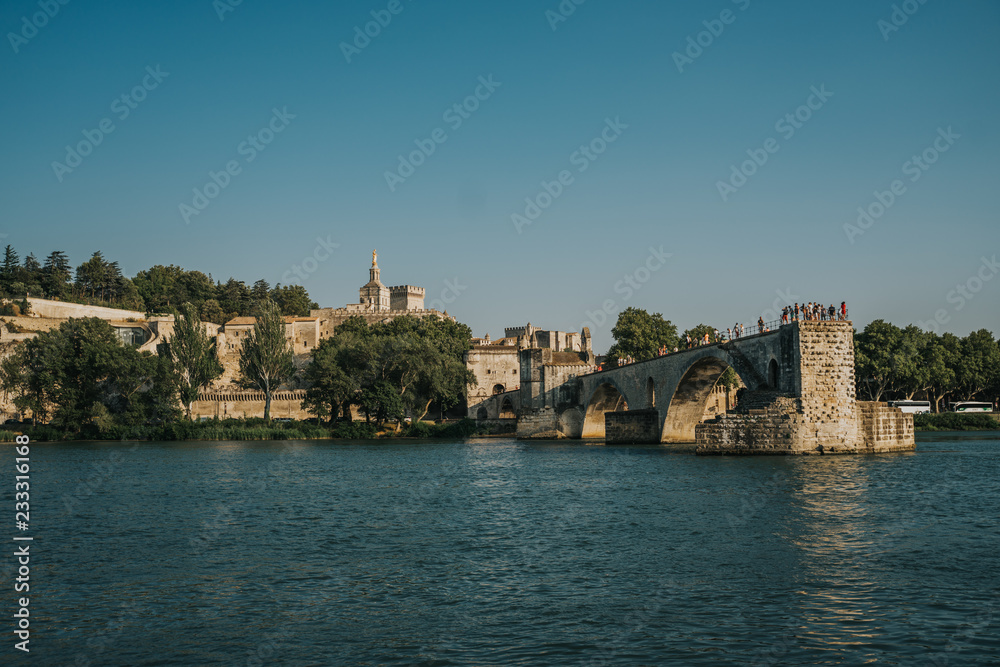 Avignon, France old city