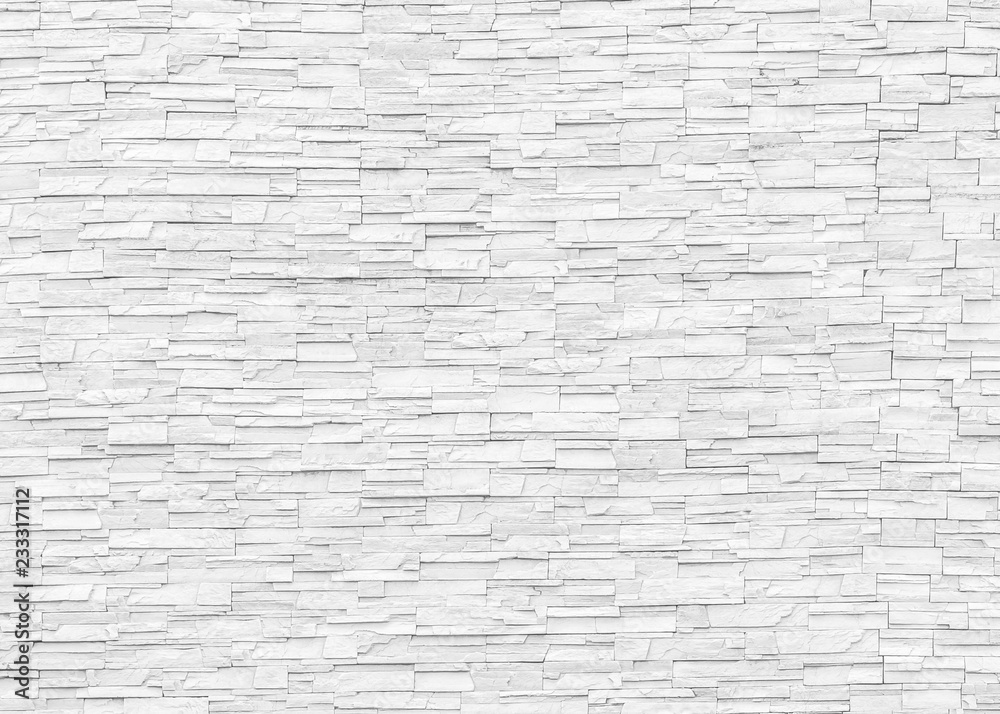 Obraz premium White marble brick stone tile wall texture background