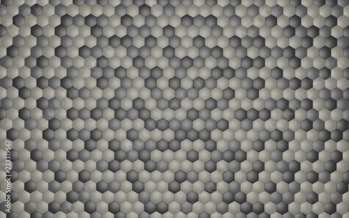 3D rendering pattern as background.