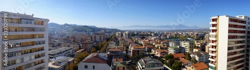 the city of montesilvano seen from above