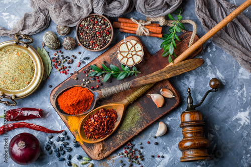 Spices and condiments for food