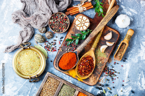 Spices and condiments for food