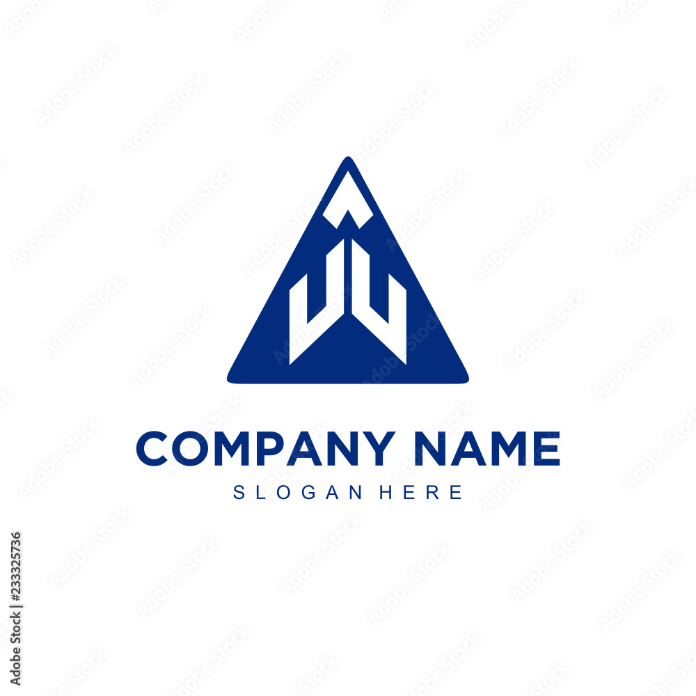 W Initial logo template vector W Initial logo template vector