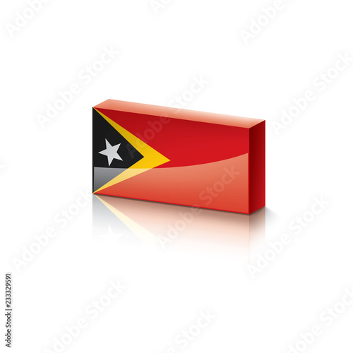 Free Download east timor flag, vector illustration on a white background - GFXLoad