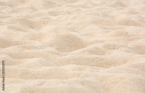 Beautiful fine beach sand texture on the beach