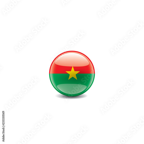 Free Download Burkina Faso flag, vector illustration on a white background - GFXLoad